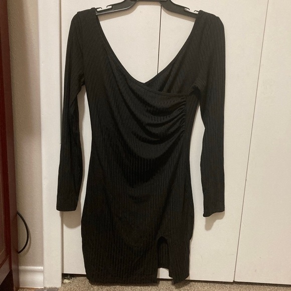 SHEIN Dresses & Skirts - Cute Black mini dress!!